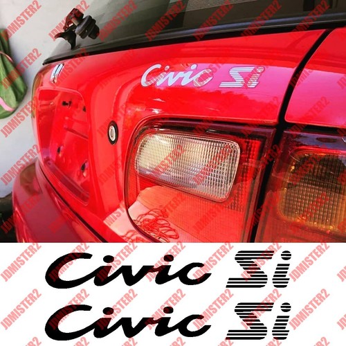 Honda civic hatchback - honda, decal